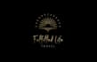 fulfilled life travel logo design