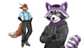 draw furry art, fursona, furry pfp, furry oc and anthro art
