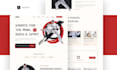 design modern figma UI design for websites and landing page