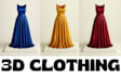 create 3d garment design in clo3d and marvelous designer for 3d fashion apparel
