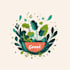 make  botanical hand drawn logo