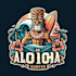 do aloha tiki surfing mascot logo design company