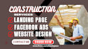 design contractor, construction, roofing, hvac, remodeling, plumbing website