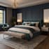 create a 3d interior design for the bedroom and relaxation room in your home