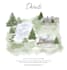 illustrate your wedding invite in elegant watercolour style