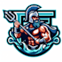 do poseidon e sport mascot logo design for your business page