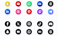 design simple and unique custom icons