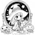 make a cute and spooky tattoo design from your idea