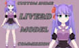design and rig live2d model, vtuber model, vtuber avatar, live2d vtuber model
