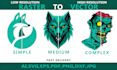 manually vectorize, redraw or trace your logo in illustrator