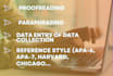 do quantitative, qualitative and statistical research analysis for you