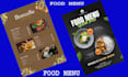 attractive high quality design menu card