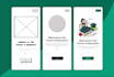 do wireframe design prototype for mobile and desktop with figma