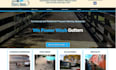 design cleaning service website, pressure washing website