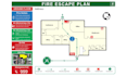 design emergency evacuation plan, exit plan, safety plan