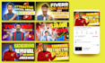 do a modern, attractive youtube thumbnail design