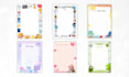 design sticky notes, notepad, letterhead, memo, and invoice