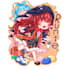create a custom of your character with cute chibi style
