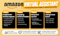 be your amazon virtual assistant and handle all amazon pl VA tasks