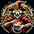 do wolf wizard spell, magic, animal, magician mascot logo for you