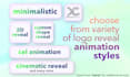do a custom and dynamic logo animation