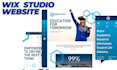 design or redesign a professional wix  website using wix studio