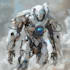 make mecha robot character concept
