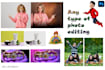 do any photoshop editing you seek