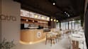 do restaurant interior design, cafe, coffee shop and 3d rendering