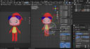 do rigging to your 3d character or creature in blender