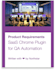 make a software requirement specification, srs, or product requirements document