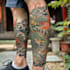 do awesome tattoo design in traditional japanese style