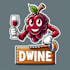 do wine  , bar ,  mascot  , animal , logo design