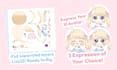 draw chibi vtuber, live2d model for streamer ready to rig