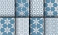 do repeating pattern, bandana pattern, tropical pattern, tartan and scarf design