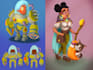 draw 2d games, characters and environments, fantasy