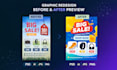do custom graphic design and creative redesign work
