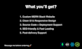 build a professional fullstack website using mern or next js