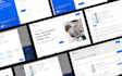 figma landing page ui design, website mockup and figma website design
