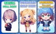 draw cute anime chibi art character, live2d, vtuber and illustration for you