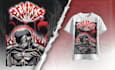 create custom dark illustration for your clothing brands