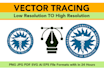 vector tracing convert image to vector convert logo to vector