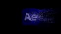 create particles logo reveal and vanish animation