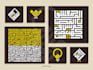 do kufic arabic calligraphy and logo design in square kufic
