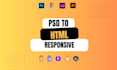 psd to HTML with responsive design using bootstrap