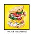 do vector tracing or illustration of anything or image