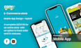 design modern mobile app UI UX for android and ios
