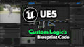 unreal engine 5 advance blueprint code with custom logics  animation