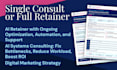 provide consultation ai assessment or 45 minute zoom