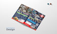 design professional trifold, bifold brochure